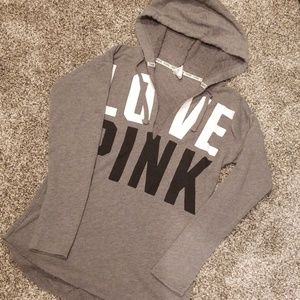 Victoria secret pink tunic length sweater